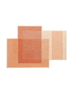 Canevas Geo Rug Coral 170x240 by Gan Rugs