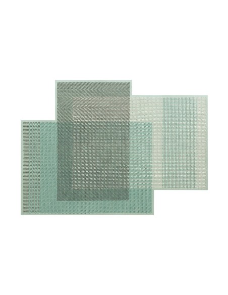Canevas Geo Tappeto Green 170x240 by Gan Rugs