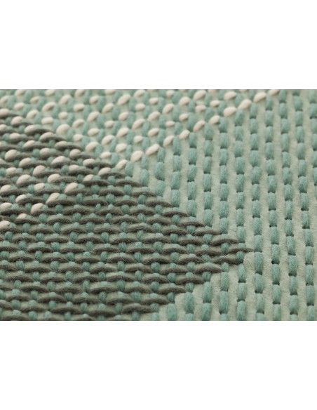 Canevas Geo Tappeto Green 170x240 by Gan Rugs