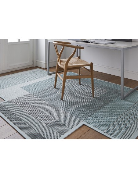 Canevas Geo Tappeto Green 170x240 by Gan Rugs