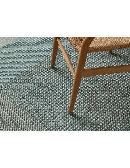 Canevas Geo Tappeto Green 170x240 by Gan Rugs