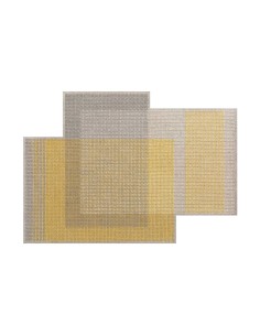 Canevas Geo Rug Grey 170x240 by Gan Rugs