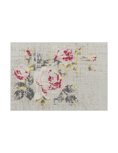 Canevas Flowers Tappeto Natural 170x240 by Gan Rugs