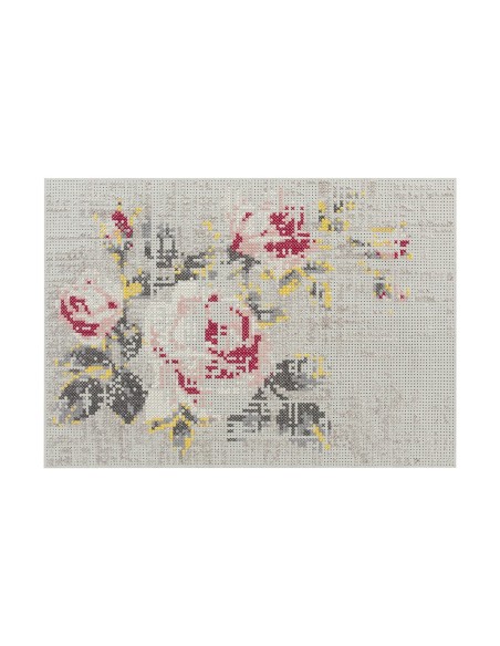 Canevas Flowers Tappeto Natural 170x240 by Gan Rugs