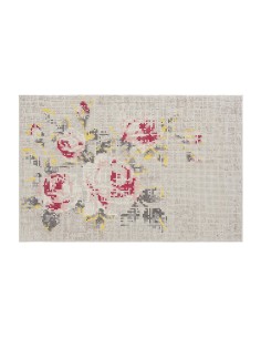 Canevas Flowers Rug Natural 200x300 by Gan Rugs