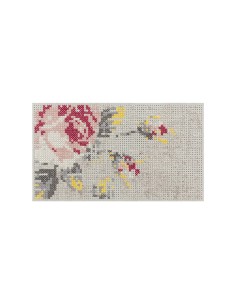 Canevas Flowers Rug Natural 80x145 by Gan Rugs