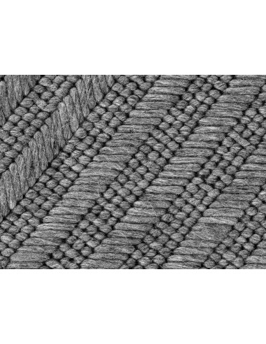 Chaddar Tappeto Charcoal 175x235 by Gan Rugs