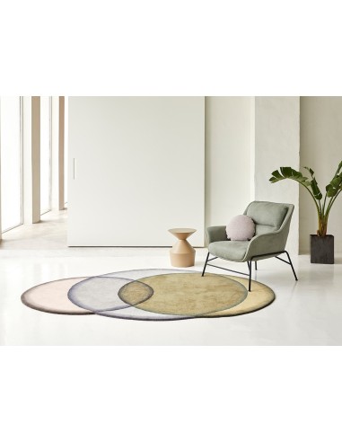 Crystal Tappeto Neutral 190x260 by Gan Rugs