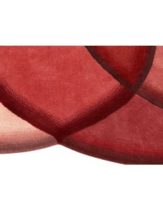 Crystal Rug Red 190x260 by Gan Rugs 2
