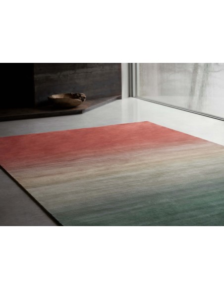 Degrade Rug Petrol-Wine 300x400 by Gan Rugs