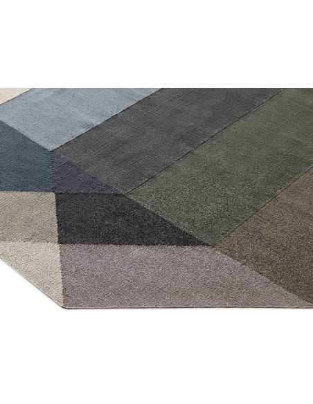 Diamond Outdoor Tappeto Green-Grey 300x390 by Gan Rugs