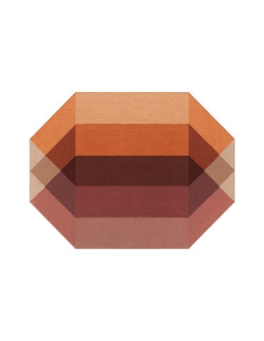 Diamond Outdoor Rug Orange-Wine 200x260 by Gan Rugs