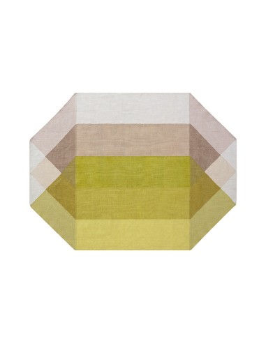 Diamond Outdoor Tappeto Pink-Yellow 300x390 by Gan Rugs