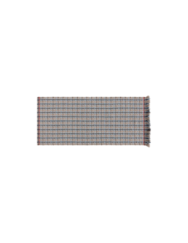 Garden Layers Outdoor Tappeto Checks Blue 90x200 by Gan Rugs