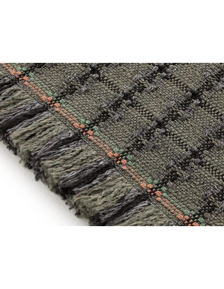 Garden Layers Outdoor Tappeto Checks Green 180x240 by Gan Rugs