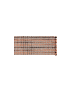 Garden Layers Outdoor Tappeto Checks Terracotta 90x200 by Gan Rugs
