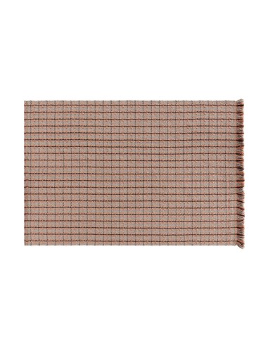 Garden Layers Outdoor Rug Checks Terracotta 200x300 by Gan Rugs
