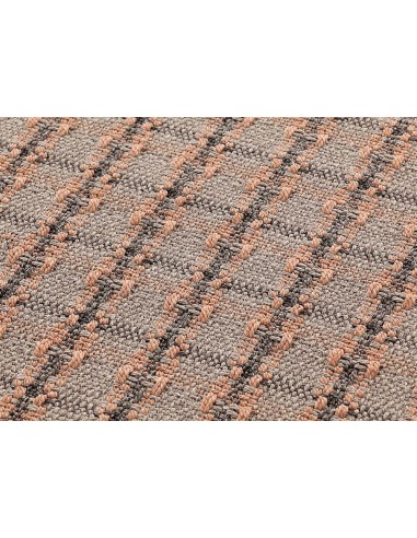 Garden Layers Outdoor Rug Checks Terracotta 200x300 by Gan Rugs