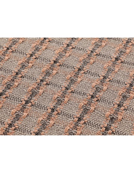 Garden Layers Outdoor Rug Checks Terracotta 200x300 by Gan Rugs