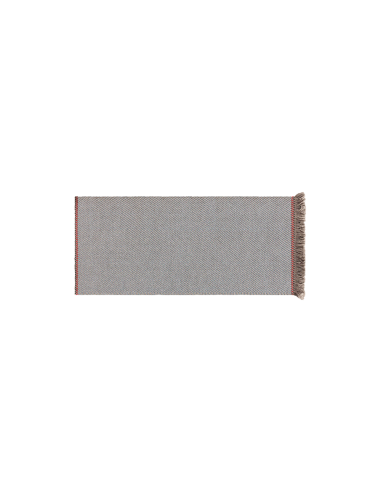 Garden Layers Outdoor Tappeto Diagonal Almond-Blue 90x200 by Gan Rugs