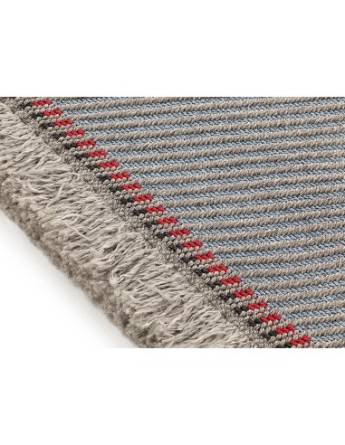 Garden Layers Outdoor Tappeto Diagonal Almond-Blue 90x200 by Gan Rugs