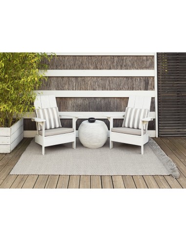 Garden Layers Outdoor Tappeto Diagonal Almond-Ivory 180x240 by Gan Rugs