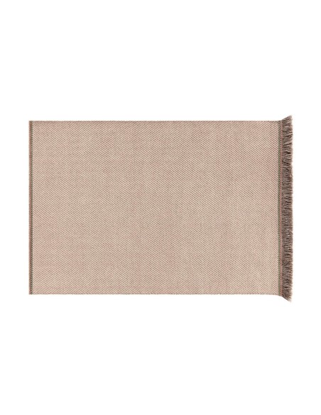 Garden Layers Outdoor Rug Diagonal Almond-Ivory 200x300 by Gan Rugs