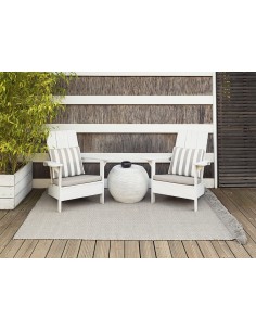 Garden Layers Outdoor Tappeto Diagonal Almond-Ivory 200x300 by Gan Rugs 2