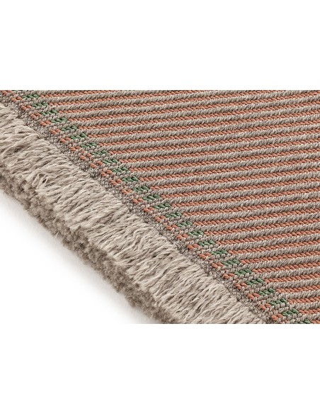 Garden Layers Outdoor Rug Diagonal Almond-Peach 200x300 by Gan Rugs