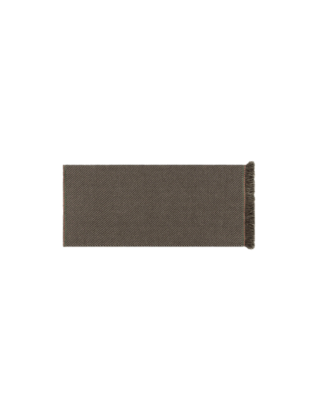 Garden Layers Outdoor Rug Diagonal Aloe-Grey 90x200 by Gan Rugs