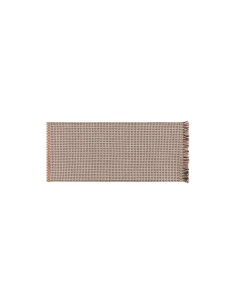 Garden Layers Outdoor Rug Gofre Terracotta 90x200 by Gan Rugs