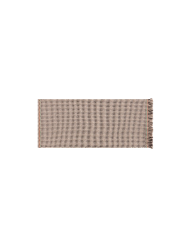 Garden Layers Outdoor Rug Gofre Terracotta 90x200 by Gan Rugs