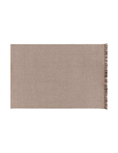 Garden Layers Outdoor Rug Gofre Terracotta 200x300 by Gan Rugs