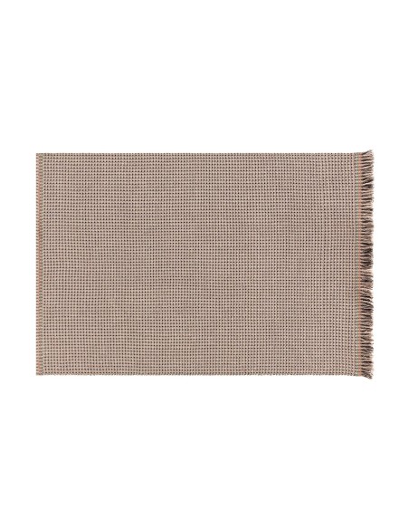 Garden Layers Outdoor Rug Gofre Terracotta 200x300 by Gan Rugs