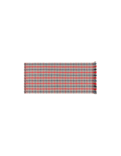 Garden Layers Outdoor Rug Tartan Blue 90x200 by Gan Rugs