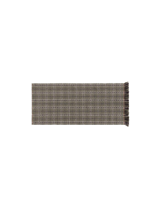 Garden Layers Outdoor Rug Tartan Green 90x200 by Gan Rugs