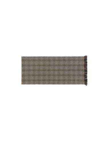 Garden Layers Outdoor Rug Tartan Green 90x200 by Gan Rugs