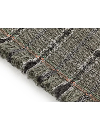Garden Layers Outdoor Rug Tartan Green 200x300 by Gan Rugs