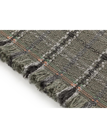 Garden Layers Outdoor Rug Tartan Green 200x300 by Gan Rugs