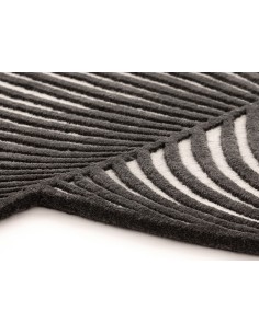 Hand Tufted Giro Tappeto B&W Big 264x363 by Gan Rugs 2