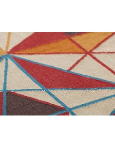 Hexa Rug Orange 261x300 by Gan Rugs 2