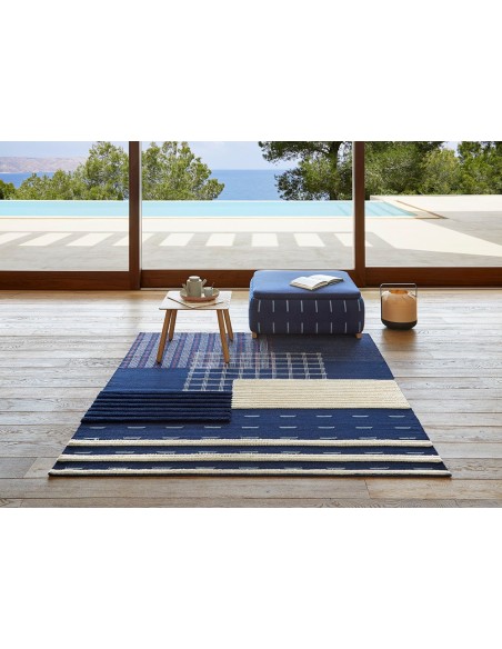 Lan Tappeto Indigo 180x336 by Gan Rugs