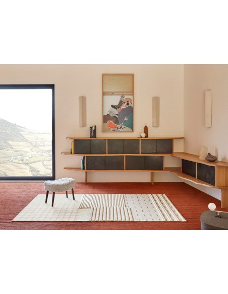 Lan Tappeto Natural 70x240 by Gan Rugs