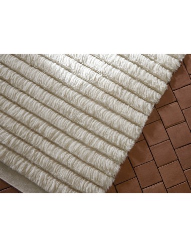 Lines Tappeto White 172x280 by Gan Rugs