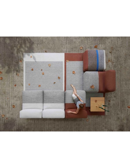 Mangas Outdoor Tappeto R1 Brown 200x304 by Gan Rugs
