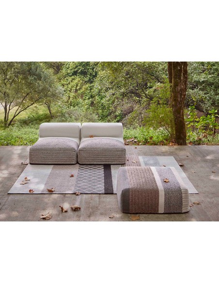 Mangas Outdoor Rug R2 Multinatural 200x304 by Gan Rugs