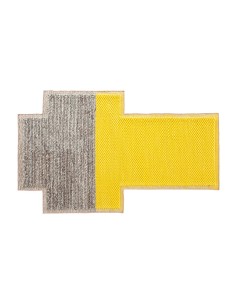 Mangas Space Tappeto Plait Yellow 160x250 by Gan Rugs