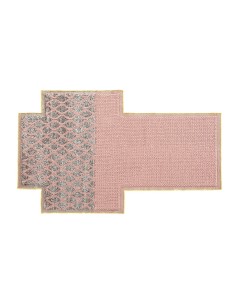 Mangas Space Tappeto Rhombus Pink 220x310 by Gan Rugs