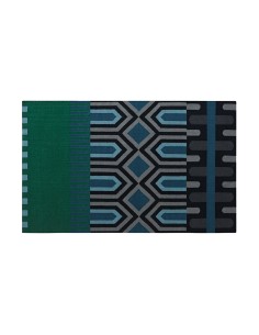 Ndebele Rug Green 170x240 by Gan Rugs