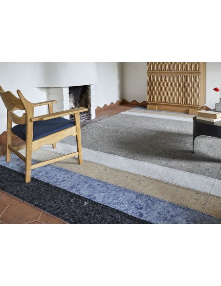 Nuances Tappeto Round Volcano 250x300 by Gan Rugs